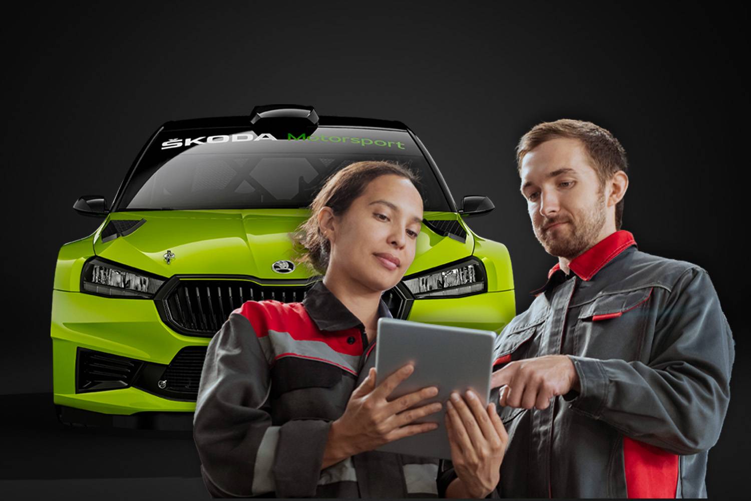 Team Leader stavby závodních rally automobilů | ŠKODA Motorsport | RSVISION
